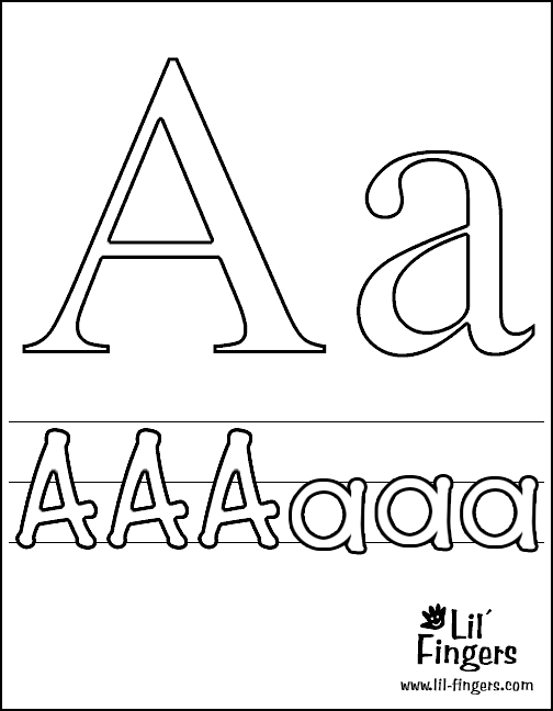 字母填色图(a-l)